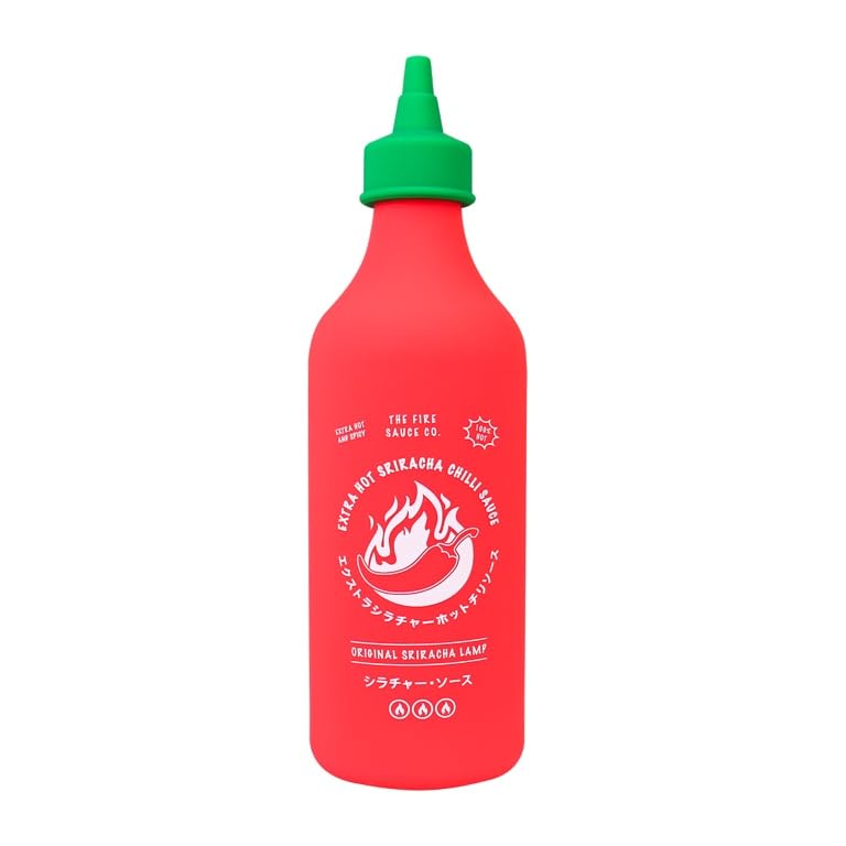 Lampe en silicone bouteille sauce chili rechargeable USB tactile - 5