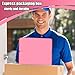 Small Shipping Boxes, 50 Pack Cardboard Box Corrugated Mailer Boxes Small Corrugated Boxes For Shipping Packaging Craft Gifts Giving Products, 6 x 4 x 1.6 Inches (Pink)