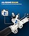 PHILTOP Power Steering Rack and Pinion Compatible with Toyota Sienna 2004 2005 2006 2007 2008 2009 2010 All Models, Hydraulic Rack and Pinion Replace 97-2619
