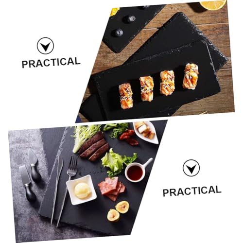Plato Sushi Natural 30x10cm Rectangular Resistente miniatura 3