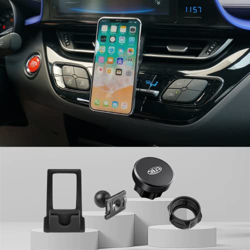 KUCOK Car Phone Holder Mount Magnetic Fit for Toyota CHR 2017-2023, Strong Magnet Power Air Vent Car Phone Mount for Dashboard, Car Phone Stand for 3-7 Inches Mobile Phone