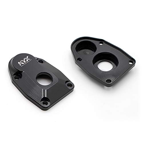 KYX Racing Aluminum Alloy Currie F9 Portal Axle Outer Portal Drive Housing Portal Cover Plates Upgrades Parts Accessories for 1/10 RC Crawler Car Axial SCX10 II AXI03007 Capra Unlimited Trail Buggy