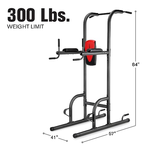 Weider Power Tower With 4 Workout Stations And 300 Lb. User Capacity #TOP3