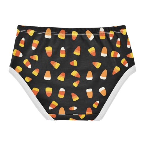 Wusikd Candy Corn Girls' Underwear Cotton Girls Briefs Soft Toddler Underwear 2T2