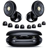 YUMICO Motorcycle Ear Plugs, 50dB Wind Noise Reduction Reusable Silicone Earplugs for Riding, Sleeping, Snoring, Work & Travel, Filtered Noise Cancelling Hearing Protection for Motorcyclists