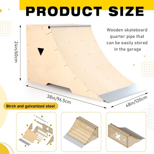 AceOrbit Quarter Pipe Ramp
