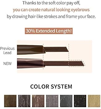 Etude House Drawing Eye Brow، No. 1 Dark Brown، 0.2 Ounce