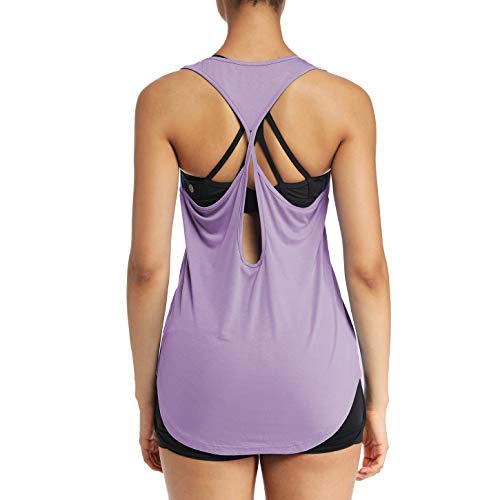 JUYEE Yoga Tops for Women Activewear Workout Tank Tops Athletic Women’s Sleeveless Tops