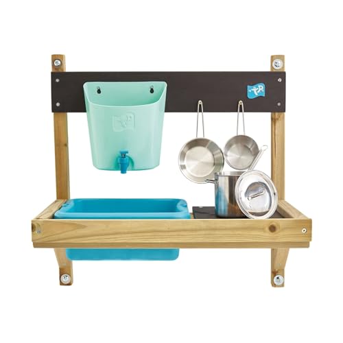 Accesorio de cocina de barro TP Toys con depósito de agua y sartenes para casa de juegos 5