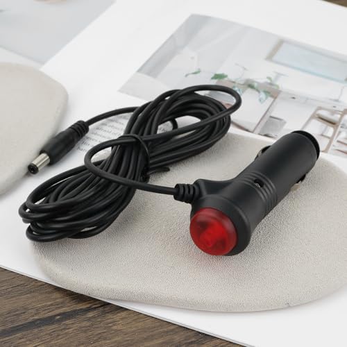 eMagTech 2 Stück 12 V Auto-Netzteil-Adapterkabel 3 M Kompatibel mit Cello LED-Fernsehern für Auto Wohnmobil Caravan LKW Boot TV-Kabelschalter