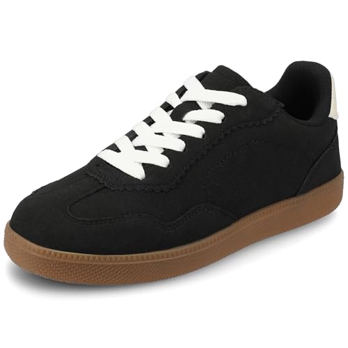 Chaussures de marche décontractées pour femme Journee Lummie en similicuir à lacets bout rond
