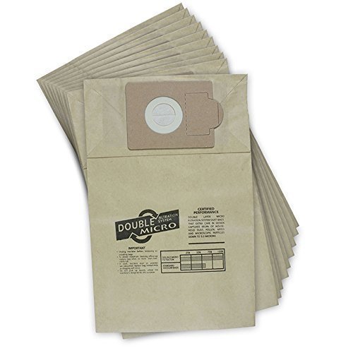 Vacspare Premium Pack of 10 Paper Dust Bags for Victor Vacuum Cleaners