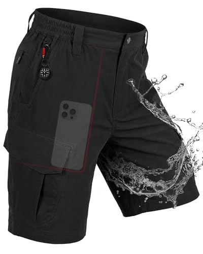 IGOLUMON Men's Hiking Cargo Shorts 9