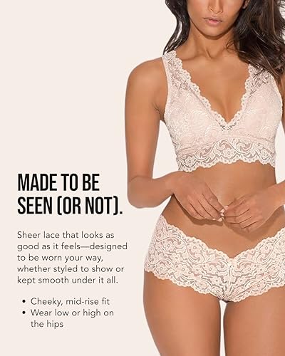 Image of Smart & Sexy womens Signature Lace Cheeky Panty