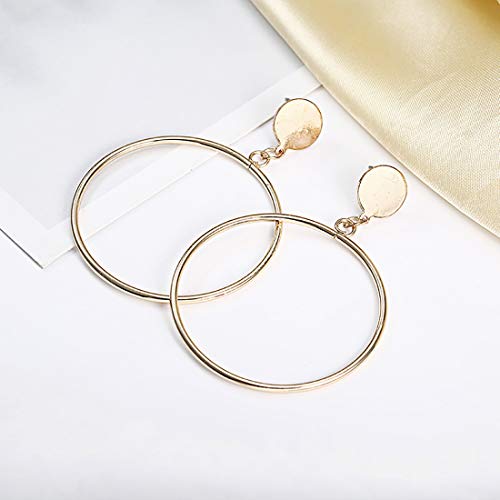 Round Plated Hoop Earrings - CT-ERGG-45063