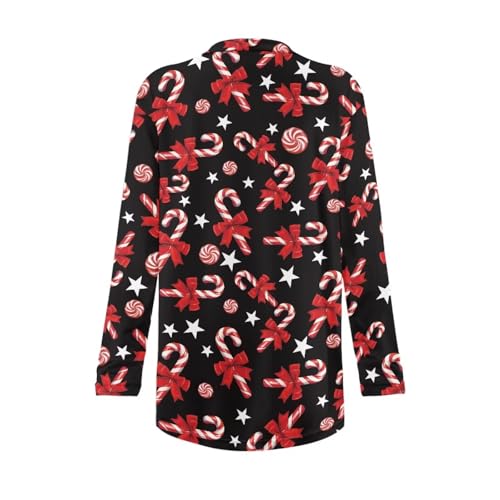 Image of Biyejit Women's Long Sleeve Open Front Cardigan Casual Loose Lightweight Cardigans with Pockets Drape Cardigan