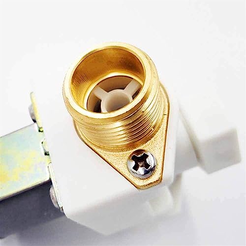 Électrovanne eau plastique DC 12V normalement fermée électroaimant hydraulique - 4
