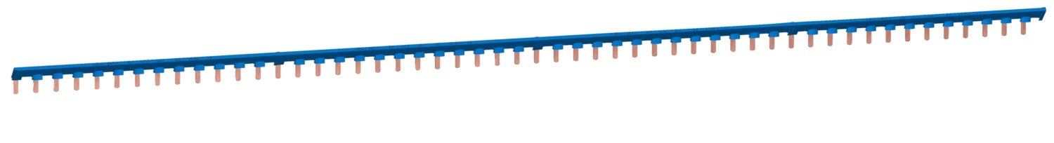 Schneider - 14919 - Peigne De Raccordement Et Distribution Électrique - 52 Modules - 104 Pas De 9 Mm - Peigne De Neutre