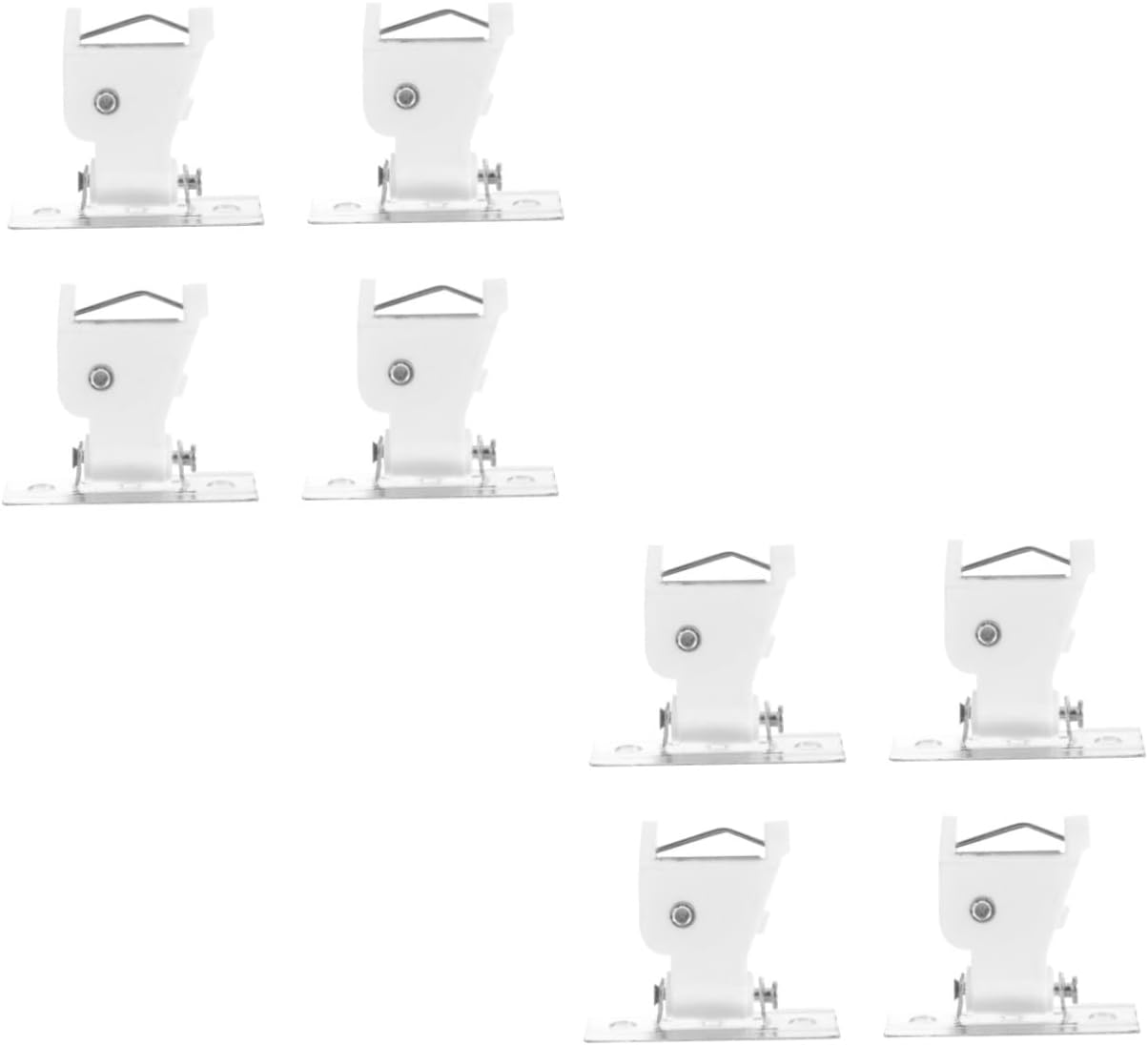 8sets Curtain Cord Locks for Roman Shades Household Accessories Easy to Install and Use Fits Standard Rods for Vertical Curtains