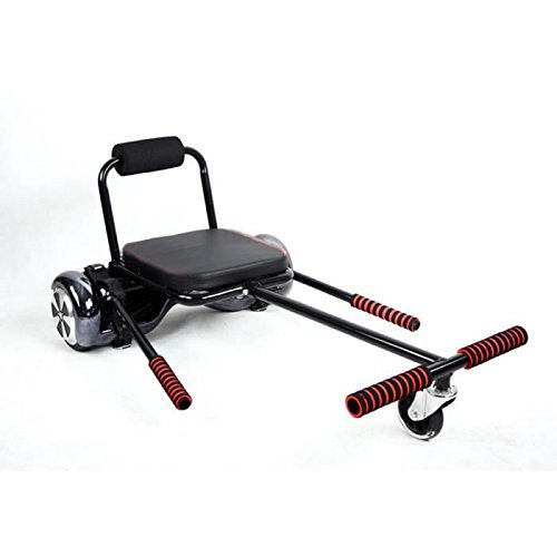Asiento para Hoverboard o Karting Smartboard para giropodo, Scooter, Hoverboard, negro
