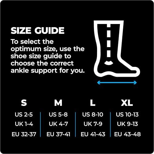 VITTO Multi Zone Ankle Compression Sleeve - Support for Sprains (Small)