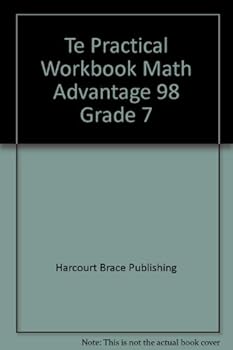 Paperback Te Practical Workbook Math Advantage 98 Grade 7 Book