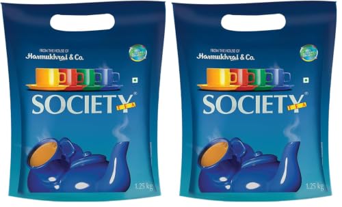 Image of Society Tea Leaf Tea | Leaf Tea | Chai | Strong blend | Robust Flavour | 1.25 kg chai (Pack of 2)