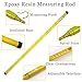 Industrial Grade Lineman Height Measuring Stick, Insulated Tower Ruler with Safety Handle, Accurate Overhead Clearance Tool(1pack,Yellow,12m/39.4ft)