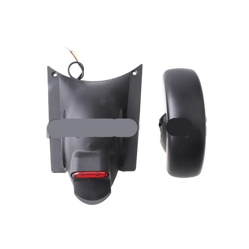 Accessoire de garde-boue moto universel KUGOO M4 avec feu arrière de signalisation