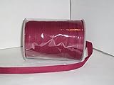 Burgundy/Wine Double Fold Bias Tape 50 Yds. 1/2 Inch