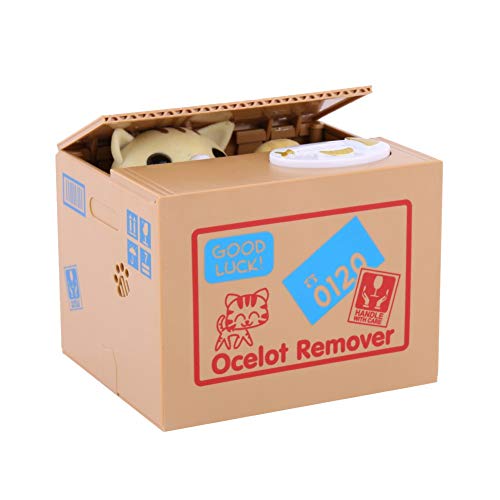 Banca di Moneta del Contenitore di Soldi del Gatto...