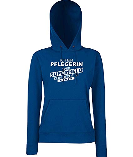 Sweat à capuche Ich Bin Pflegerin femme idéal pour les trajets de garde