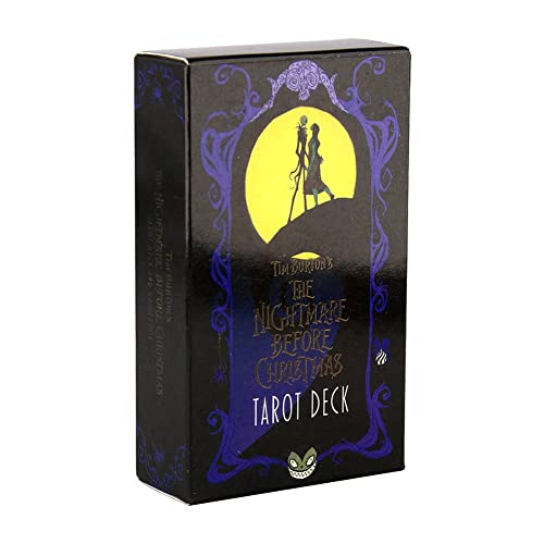 Cartas de Tarot Pesadilla Antes de Navidad Tarot Juego de Mesa Tarot...