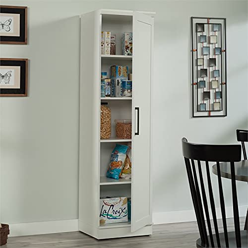 Sauder Homeplus Kitchen Storage Cabinet In Soft White, Soft White Finish #TOP5