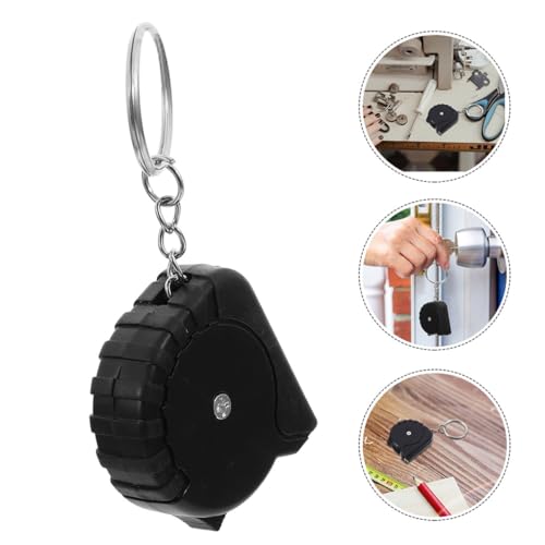 Cinta métrica retráctil mini con llavero Zerodeko 10pcs miniatura 7
