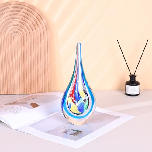Escultura de Vidrio Soplado Única Estilo Mediterráneo miniatura 5