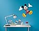 Komar Disney Deco-Sticker MICKEY AND FRIENDS | 50x70cm | Wandtattoo, Wandsticker, Wandaufkleber, Wandbild, Mickey Maus, Minnie Maus, Kinderzimmer | 14017h