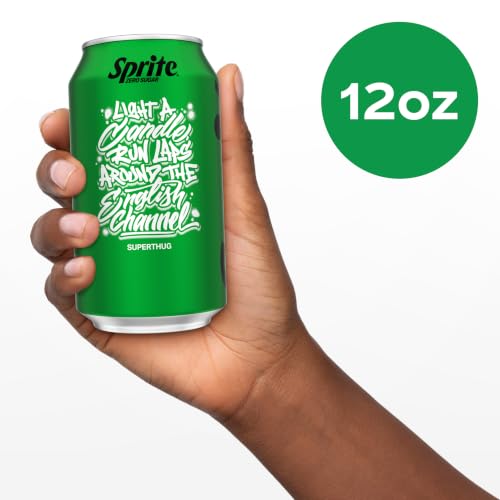 Image of Sprite Zero Sugar Lemon-Lime Caffeine-Free Soda Cans, 12 fl oz, 12 Pack