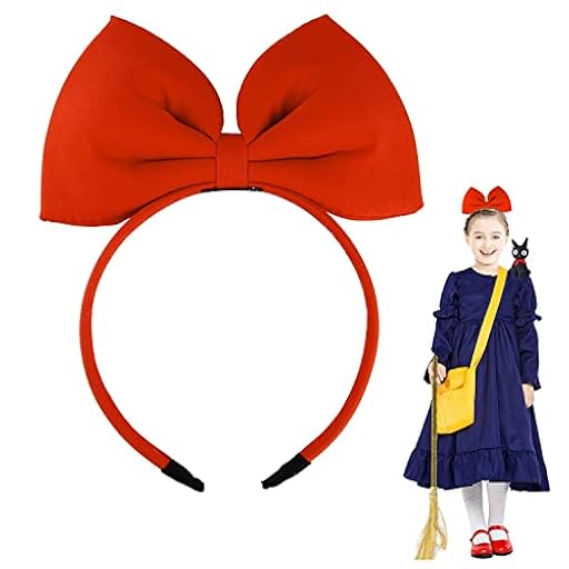 Diadema Lazo Rojo, Hoshin Diadema Blancanieves Niña Lazo Pelo Accesorios de cabello perfectos para fiestas y cosplay | Ya disponible en tu tienda friki favorita! En mundofriki.es!