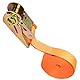 HASKYY Spanngurte mit Ratsche 10er Set, Zurrgurte Ratschengurte 5m*27mm Befestigungsriemen 400-800 daN orange
