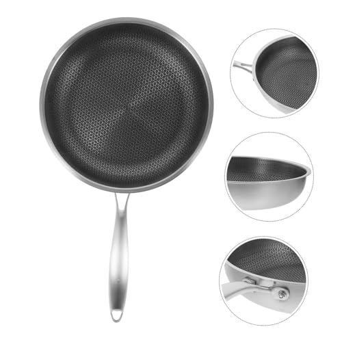 Sartén Wok de Acero Inoxidable con Estructura Panal miniatura 4