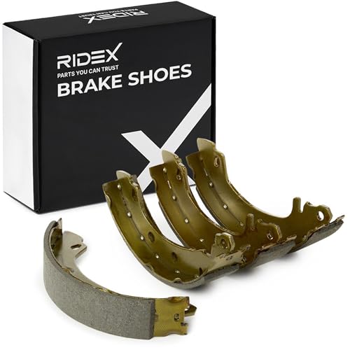 RIDEX 70B0019 Juego de zapatas de frenos Trasero Compatible con RENAULT MEGANE II BM0/1, CM0/1