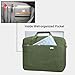 Voova Laptop Bag Case 15 15.6 16 Inch, Computer Sleeve Messenger Bag with Shoulder Strap Expandable Waterproof Business Briefcase for Men Women to Work Travel School, Fit 14-16 Inch Laptop, Army Green