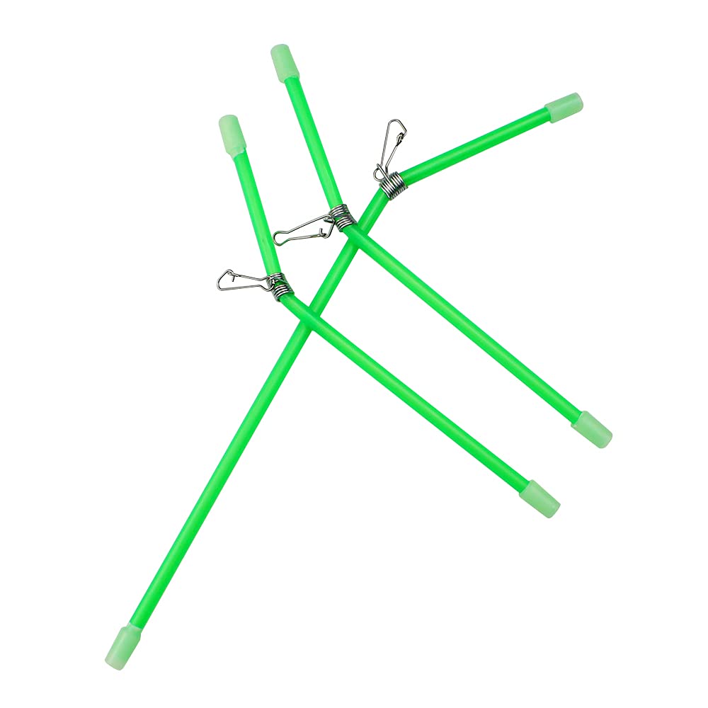milaosk 20 Piezas Conector de Equilibrio de Pesca Antienredos Pesca de Plástico Anti Enredos de Pesca Accesorio de Enlace para Pescar al Mar (15/22cm)