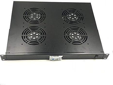 Rack Mount Digital Server Fan Cooling System with 4 Fans 1U