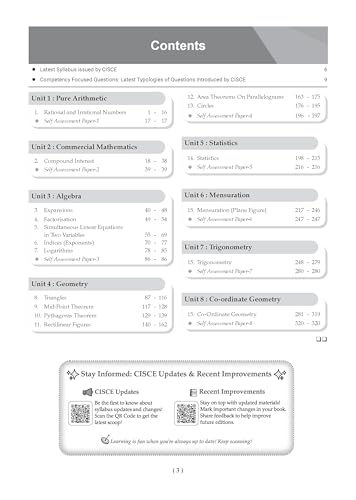 Image of Oswaal ICSE Question Bank Mathematics Class 9 For 2027 Exam | Chapter-wise & Topic-wise Revision Notes | Competency-focused Questions | Aligned with latest Syllabus & Exam Pattern