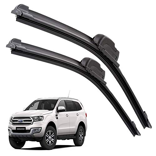 Image of Euro Care Windshield Car Wiper Blades Compatibility With Endeavour New (Model : 2016-2020) - Set of 2Pc (D-18,P-18)
