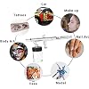 Airbrush Kit Multi-Purpose Airbrushing Kit 0.5mm 22cc Siphon Feed Dual-Action Airbrush Kit for Model Painting Nail for Nail Art, Makeup, Painting, and Cake Decorati