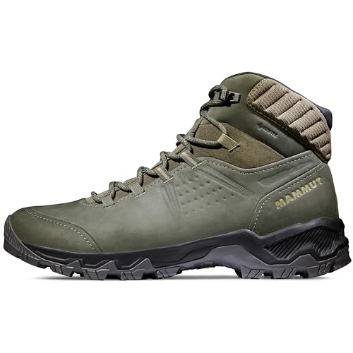 Image of Mammut Men's Mercury IV Low GTX Hiking Shoes, Titanium-Hot Red, Vibram Sole, 3D Memo Foam, Day Hike Comfort
