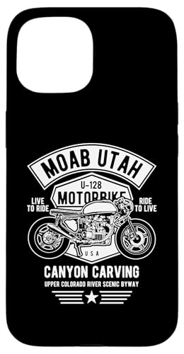 Moab Utah U-128 ���g�����[�^�[�T�C�N���L���j�I���J�[�r���O�f�U�C�� �X�}�z�P�[�X iPhone 15 �p
